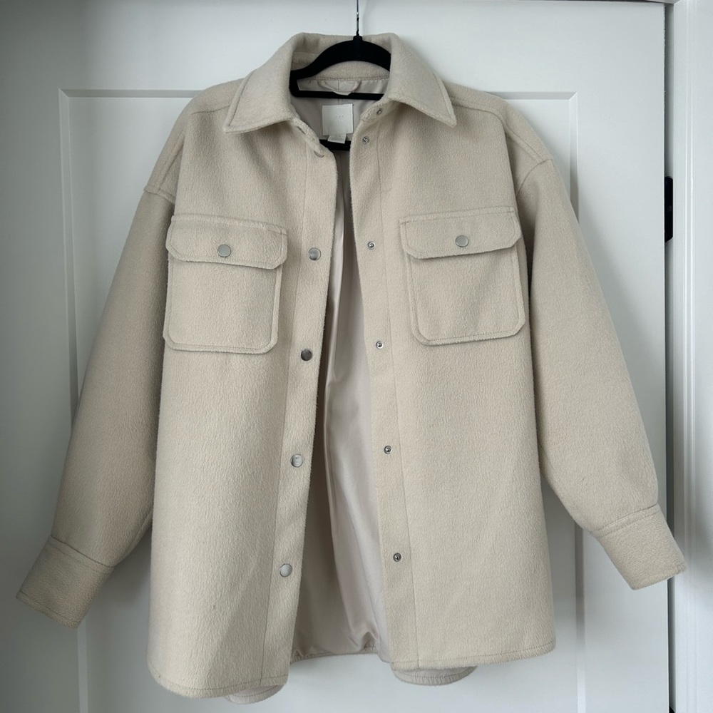 H&M OVERISZED SHACKET